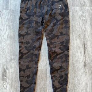 Gymshark Black Camo Leggings